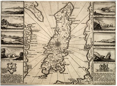 Wenceslas Hollar - Isle of Man (State 2)