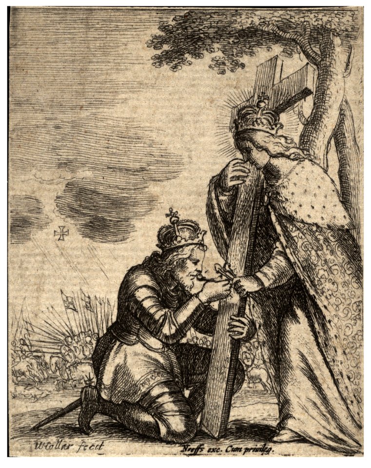 Wenceslas Hollar - Helena and Constantine