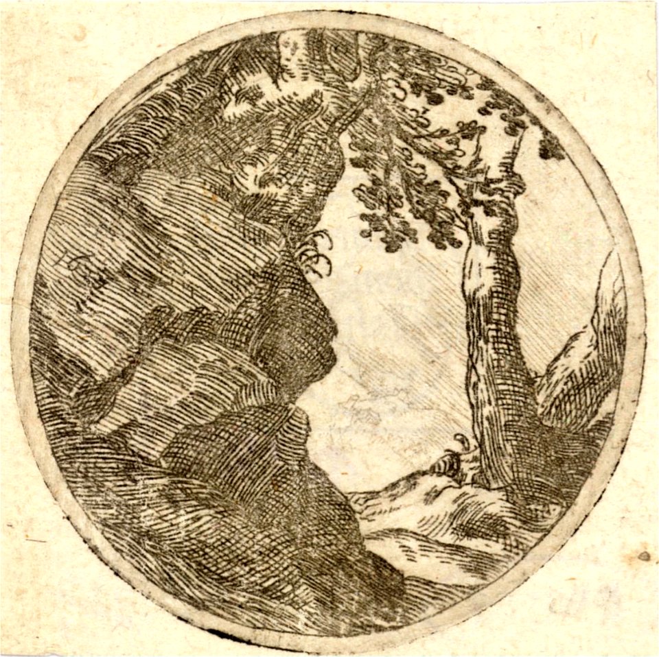 Wenceslas Hollar - Circular landscape