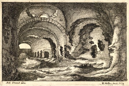 Wenceslas Hollar - Coliseum (State 1)