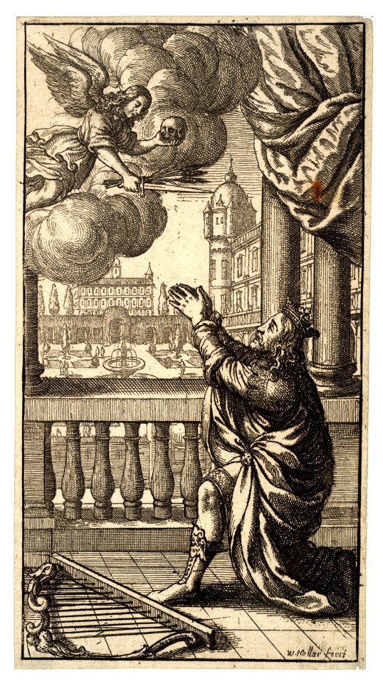 Wenceslas Hollar - King David