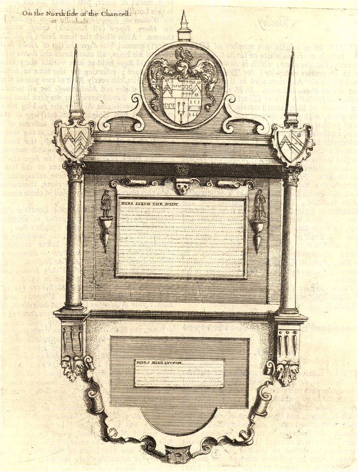 Wenceslas Hollar - Francis Throckmorton (monument)