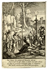 Wenceslas Hollar - Jesus confronting his detractors