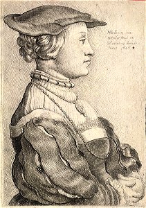 Wenceslas Hollar - Anne of Cleves (.) (State 2)