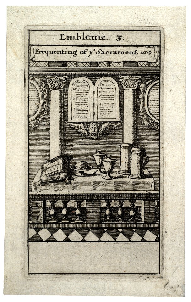 Wenceslas Hollar - Frequenting the sacrament