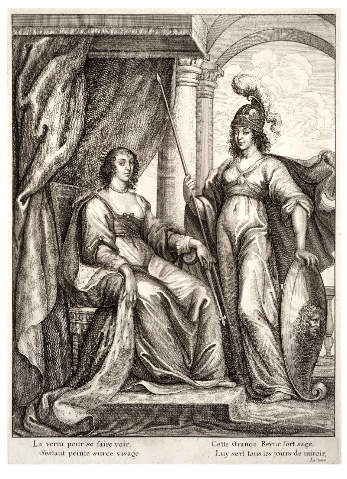 Wenceslas Hollar - Henrietta Maria