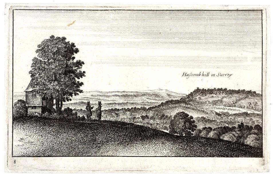 Wenceslas Hollar - Hascomb Hill (State 2)