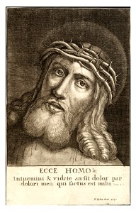 Wenceslas Hollar - Ecce Homo (State 3)