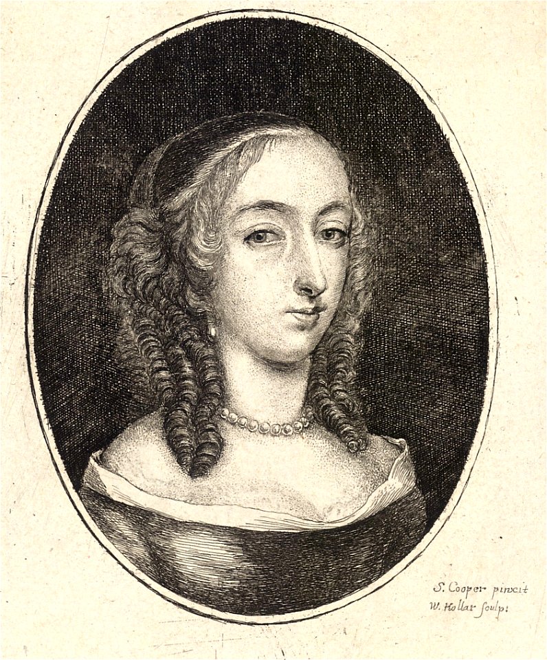 Wenceslas Hollar - Lucasta, after Cooper