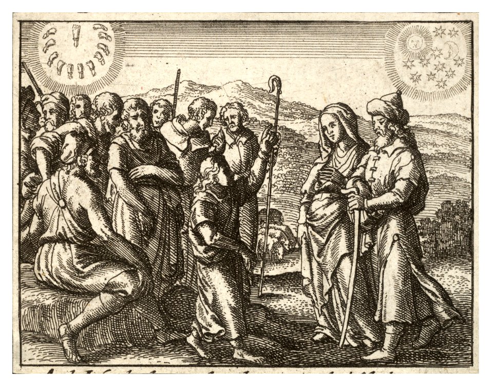 Wenceslas Hollar - Joseph's dream (State 2)