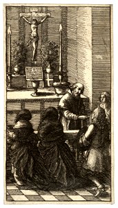 Wenceslas Hollar - Last supper 2