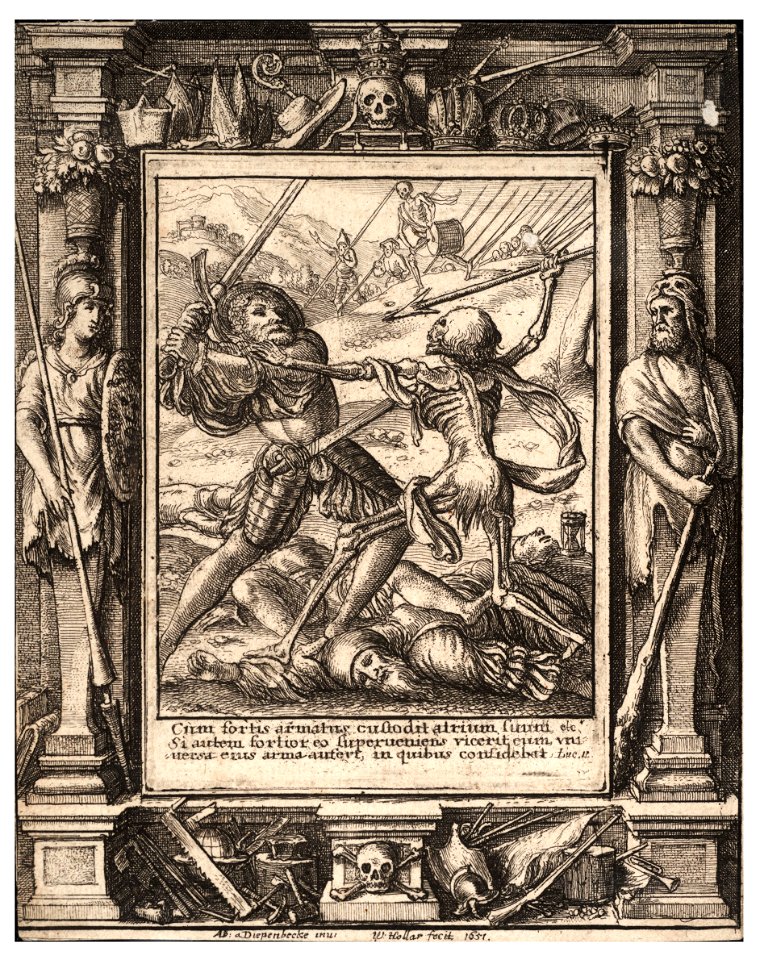 Wenceslas Hollar - Knight (State 1)