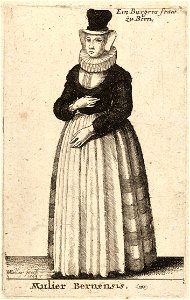 Wenceslas Hollar - Mulier Bernensis