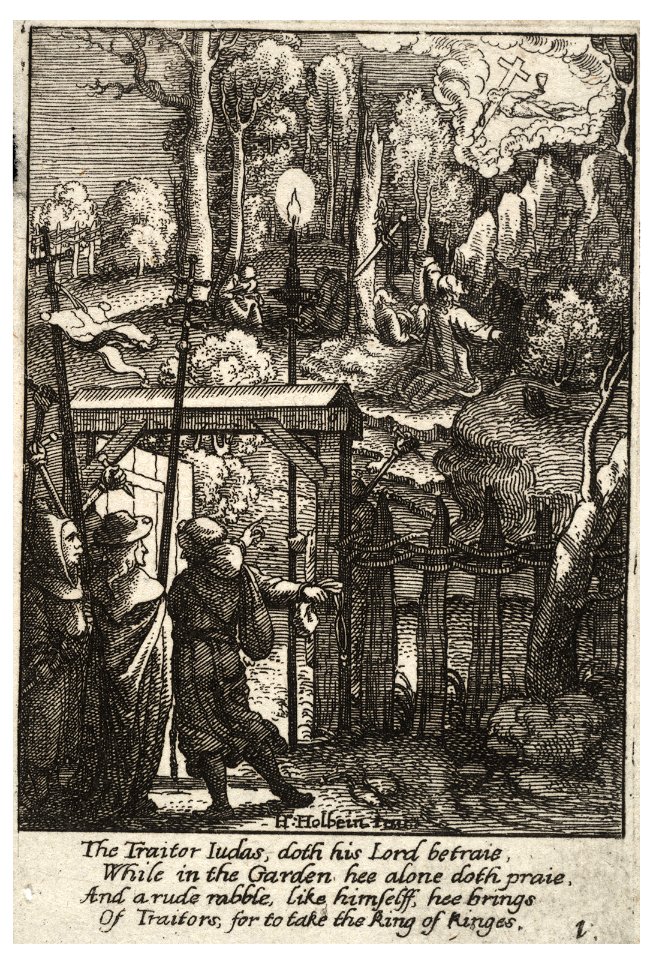 Wenceslas Hollar - Jesus on the Mount of Olives