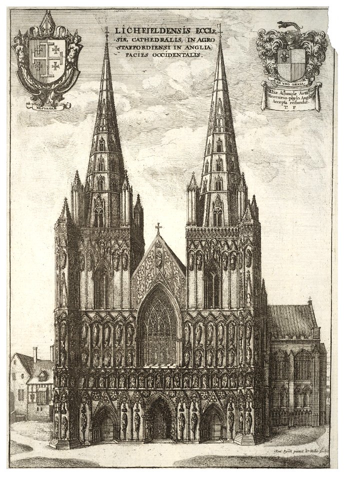 Wenceslas Hollar - Lichfield Cathedral