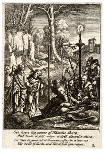 Wenceslas Hollar - Jesus confronting his detractors 2
