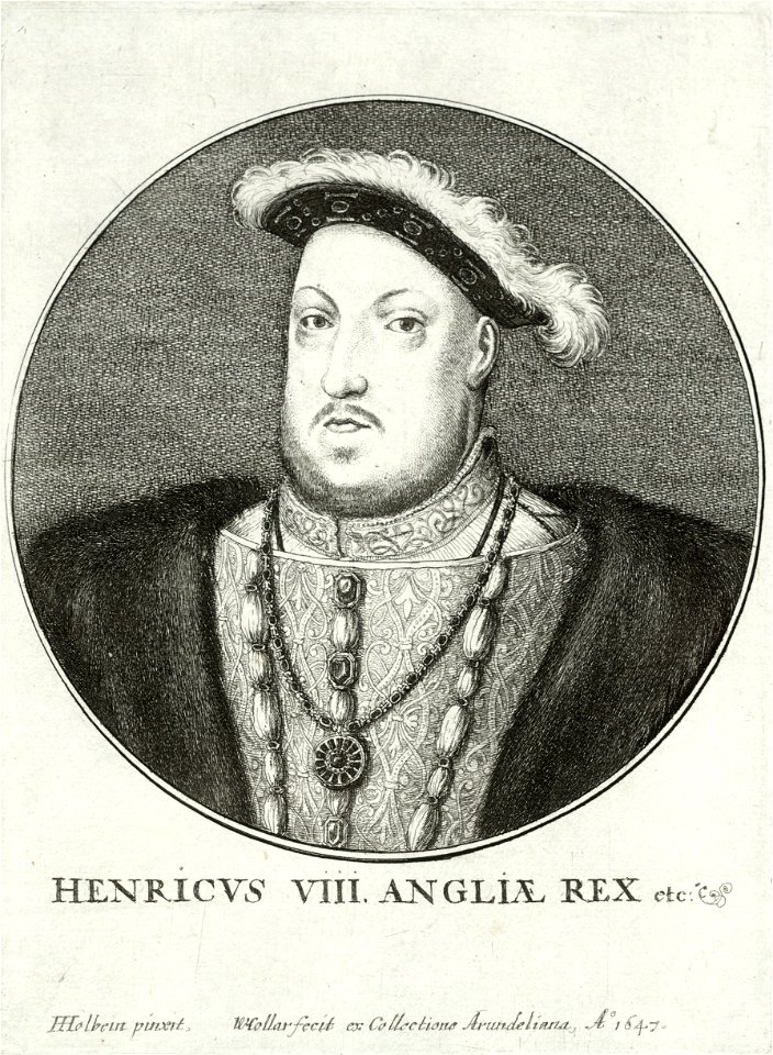 Wenceslas Hollar - Henry VIII