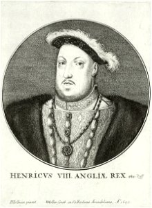 Wenceslas Hollar - Henry VIII