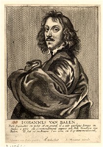 Wenceslas Hollar - Johannes von Balen (State 6)