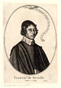Wenceslas Hollar - Francis de Neville (State 5)