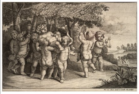 Wenceslas Hollar - Nine small boys
