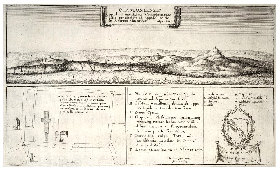 Wenceslas Hollar - Glastonbury (State 2)