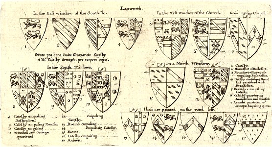 Wenceslas Hollar - Lapworth (Catesby) (State 2)