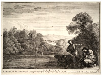 Wenceslas Hollar - Latona 2