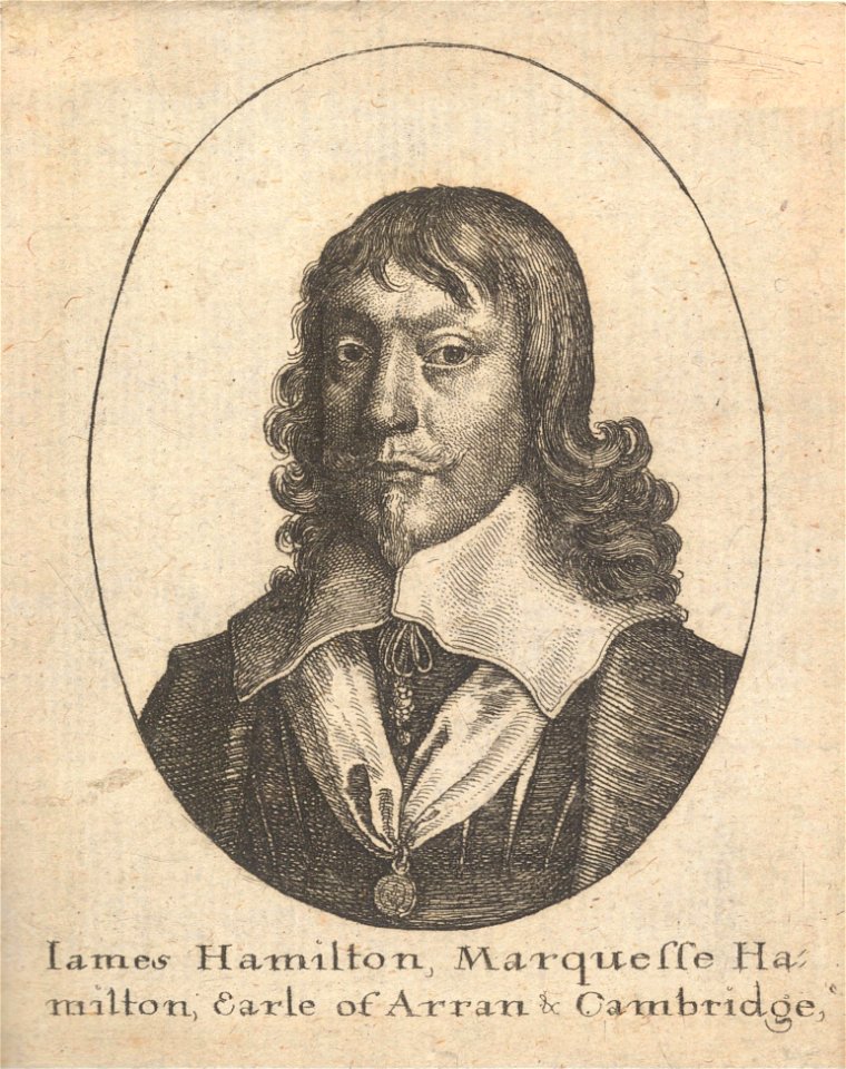Wenceslas Hollar - James, Marquis of Hamilton