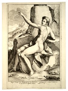 Wenceslas Hollar - John the Baptist (State 2)
