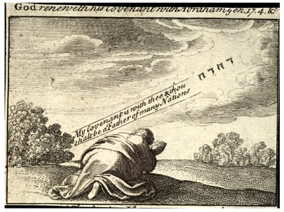 Wenceslas Hollar - God's covenant with Abraham (State 2)