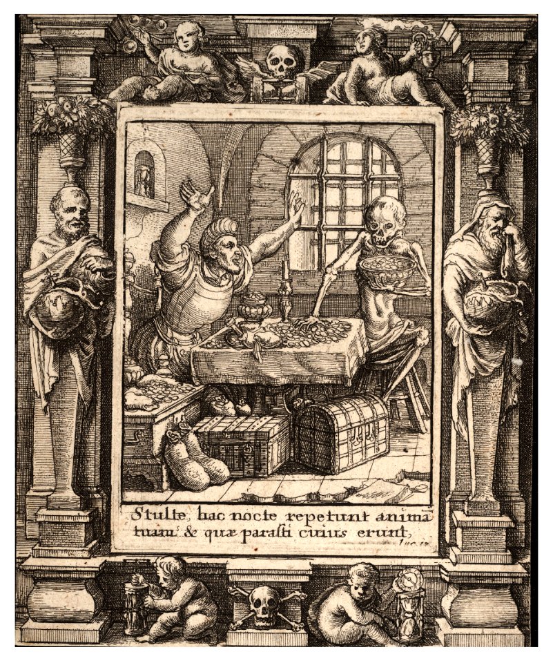 Wenceslas Hollar - Miser (State 1)