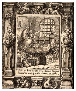 Wenceslas Hollar - Miser (State 1)