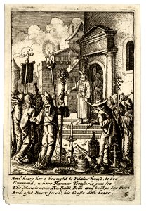Wenceslas Hollar - Jesus before Pilate 2