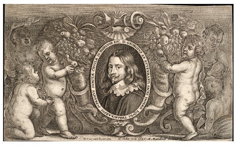 Wenceslas Hollar - Paedopaegnion- second title page (State 4)