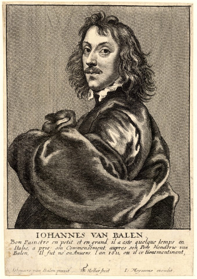 Wenceslas Hollar - Johannes von Balen (State 1)