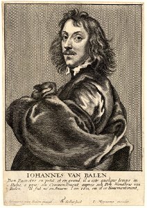 Wenceslas Hollar - Johannes von Balen (State 1)