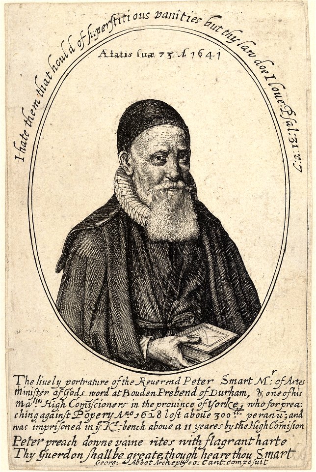 Wenceslas Hollar - Peter Smart (State 2)