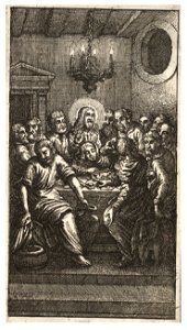 Wenceslas Hollar - Last supper