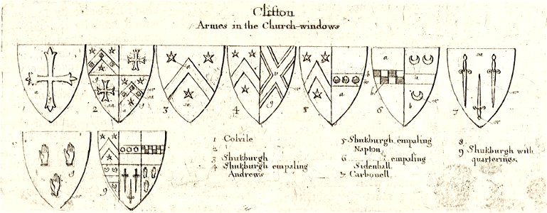 Wenceslas Hollar - Clifton (Shuckburgh)