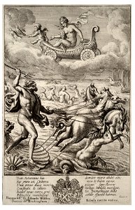 Wenceslas Hollar - Neptune and Venus (State 3)