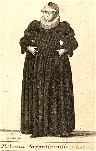 Wenceslas Hollar - Matrona Argentinensis