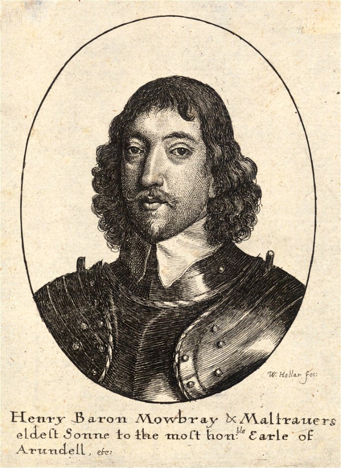 Wenceslas Hollar - Henry Howard, Lord Mowbray