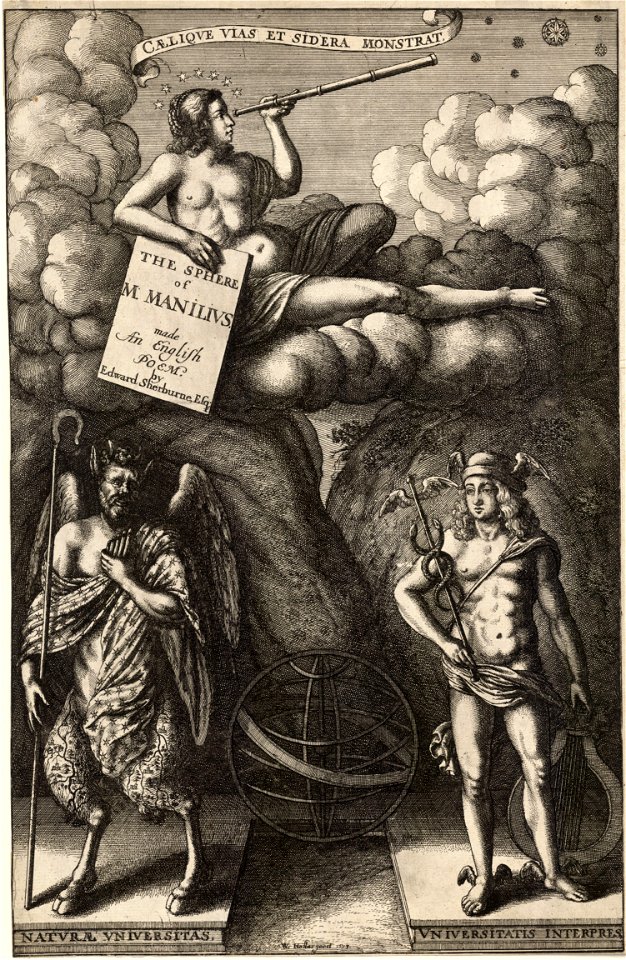 Wenceslas Hollar - Manilius. The sphere