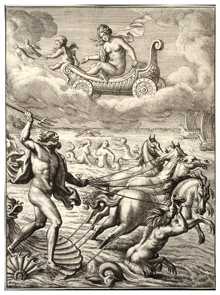 Wenceslas Hollar - Neptune and Venus (State 2)