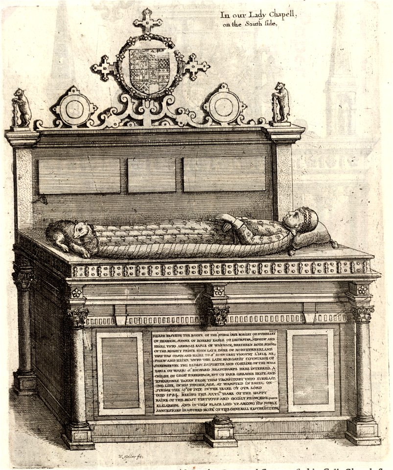 Wenceslas Hollar - Robert Dudley (monument)