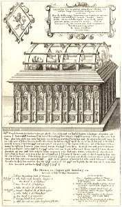 Wenceslas Hollar - Richard Beauchamp, Earl of Warwick (monument)