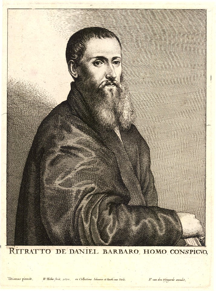 Wenceslas Hollar - Daniel Barbaro