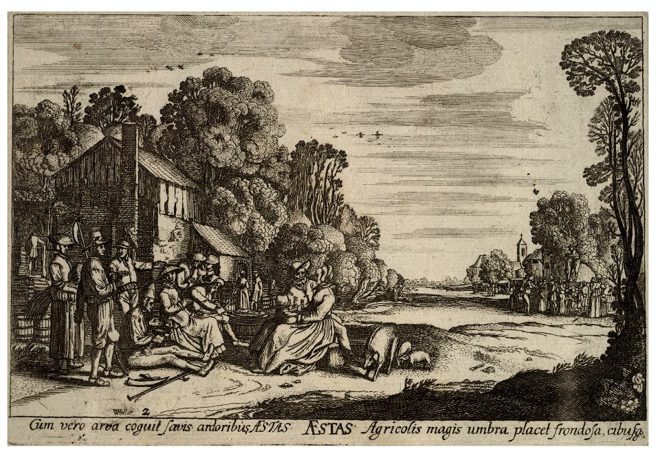 Wenceslas Hollar - Summer (State 3)