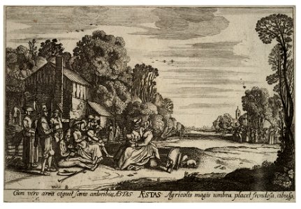 Wenceslas Hollar - Summer (State 3)